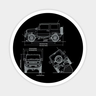 Suzuki Jimny JB74 Magnet